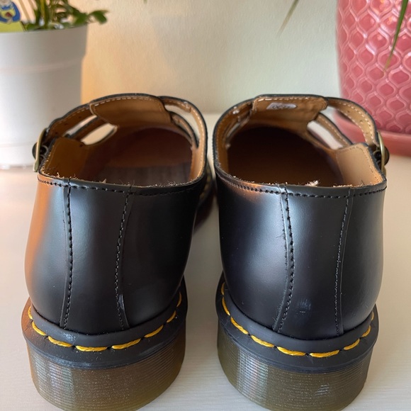 DR MARTENS 8065 SMOOTH LEATHER MARY JANE SHOES - Picture 2 of 7